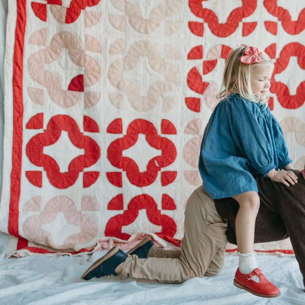 Zimmerman Shoes - Wholesale Dress - Kids - Flora T-Strap - Red5