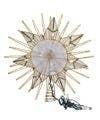 Kurt S. Adler, Inc. - Vente Décorations pour pointe de sapin de Noël - 14" 7PT NAT CAPZ ÉTOILE LUMTD ARBRE TOPPER5