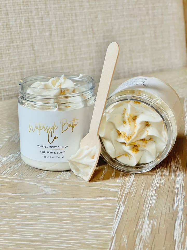 Beurre fouetté pour le corps Twilight Tea pour la vente par Waterside Bath Co