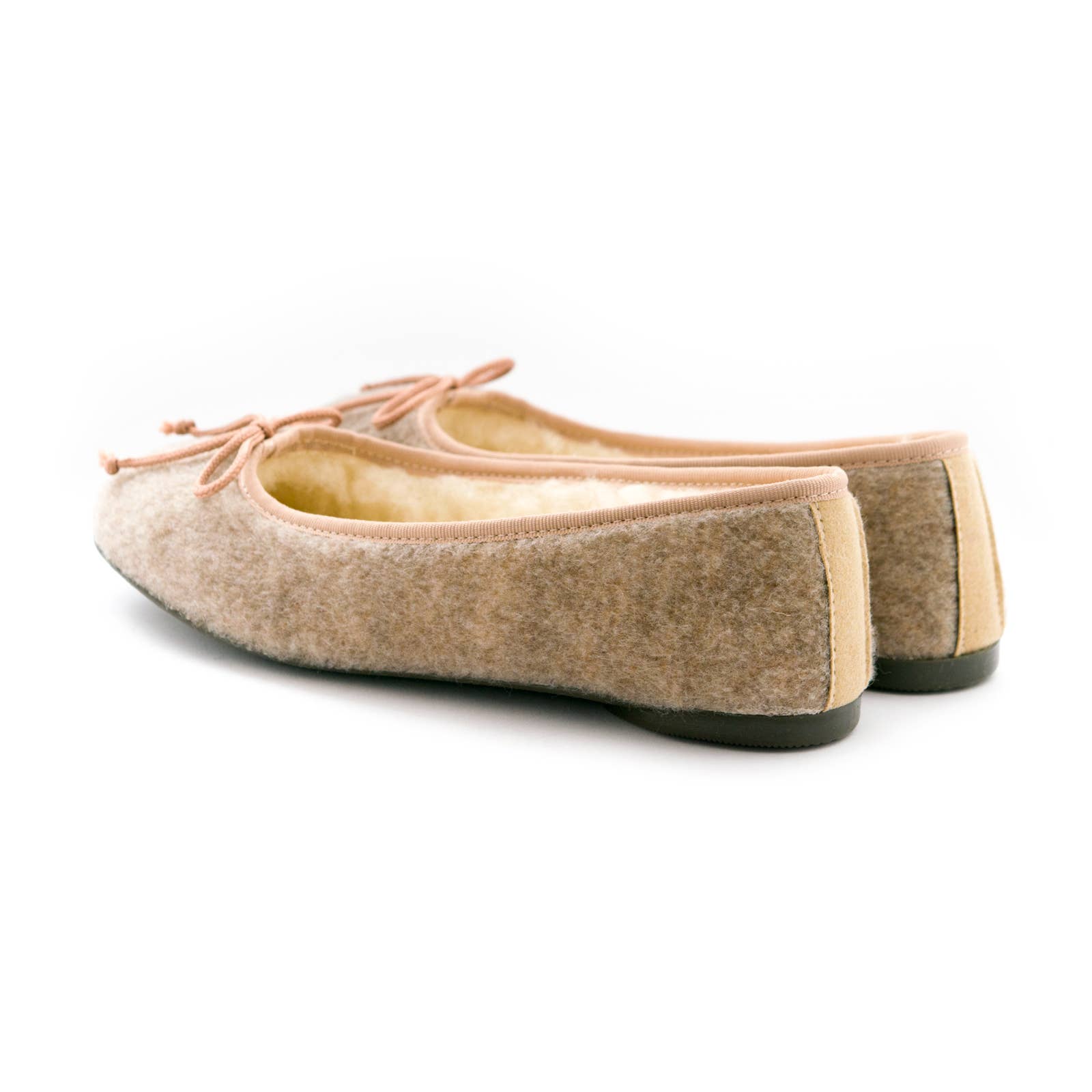 HAIKON HADA - Wholesale Slippers - Women's - Beige ballet slippers for home2