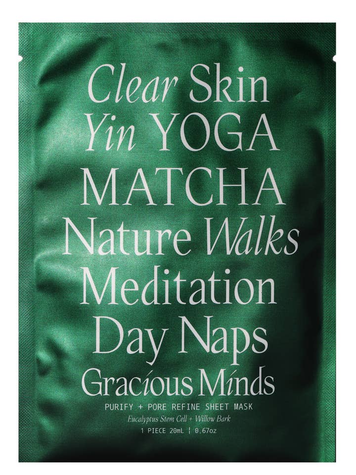 Purify and Pore Refine Sheet Mask for wholesale by Gracious Minds