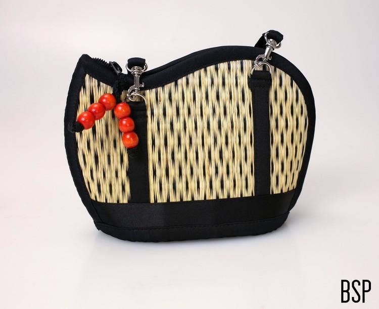 Baskets of Cambodia - Wholesale Crossbody Bag - Women's - Small Asymmetrical Kiri Wave Purse34
