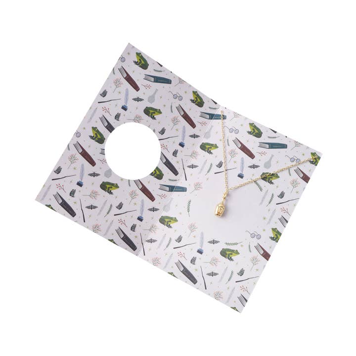 CGB Giftware – wholesale Pendant/charm necklace – Enchanted Emporium Potion Bottle Necklace In Gift Card2