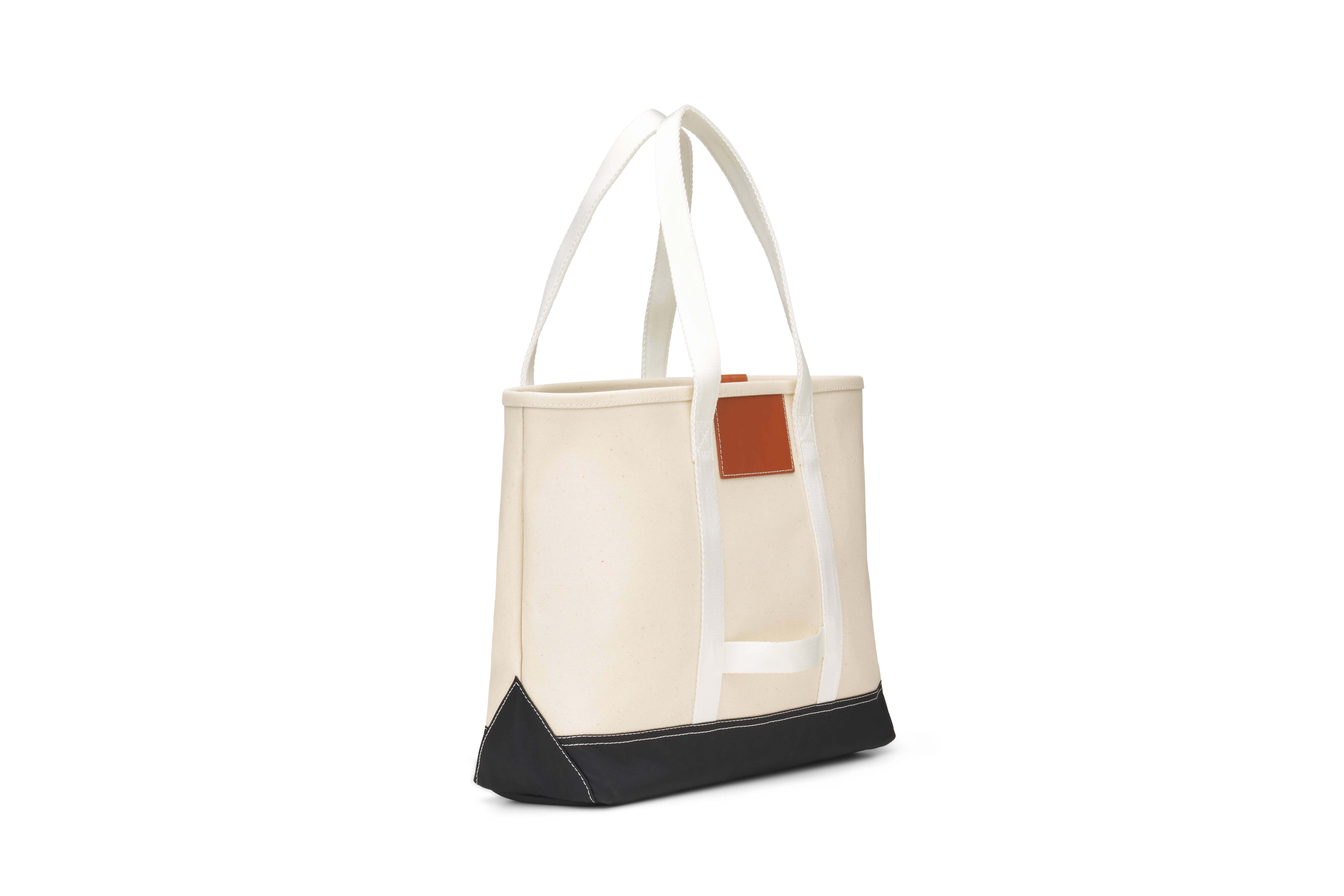 Boulevard - Wholesale Tote Bag - Women's - "Finn" Black Canvas Tote (Personalizable)2