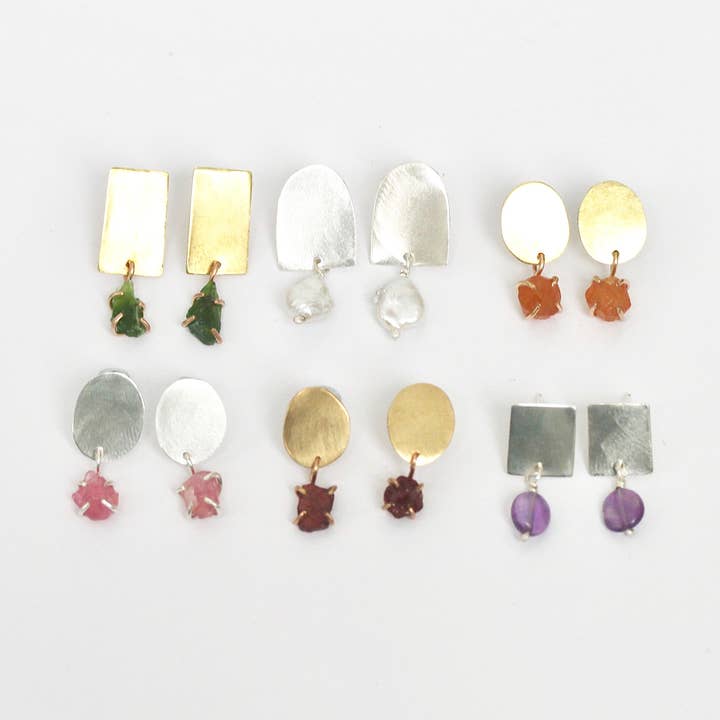 Shape Studs for wholesale by Alana Douvros Jewellery