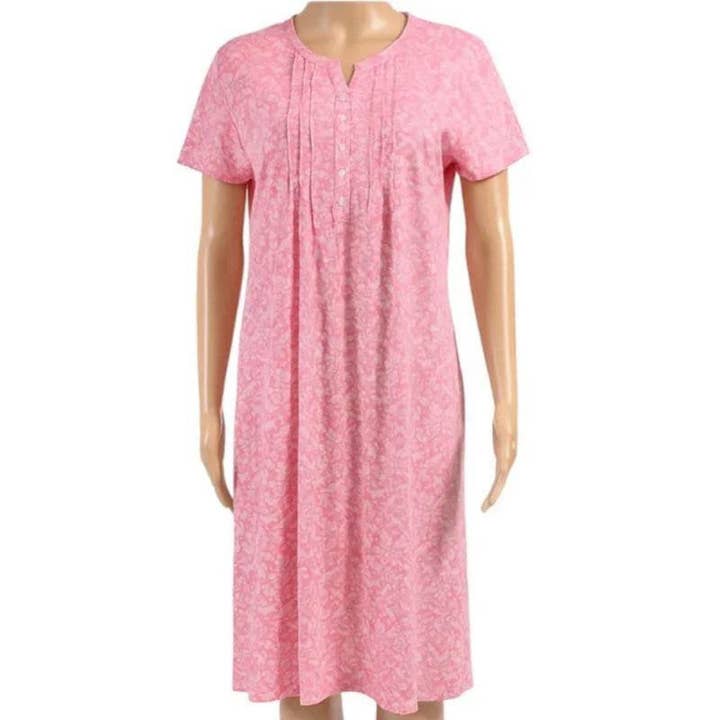 C'est Elle - Vente Nuisette – femme - Chemise de nuit col V