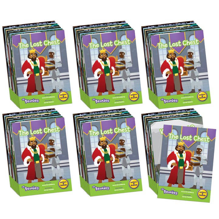 The Beanies - HiLo Set 1 Decodabele leesboekjes - Fase 4 - 6-delige set voor wholesale door Junior Learning Inc.