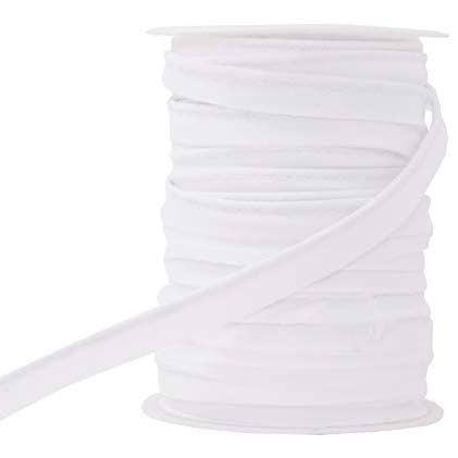 Mandala Crafts - Wholesale Craft supplies - Mandala Crafts 55 Yards Maxi Piping Trim with Welting Cord - 1/2 Inch Maxi Piping Bias Tape for Sewing - Lip Cord Trim by The Yard for Upholstery Trimming10