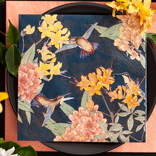 Paper Napkins Humming Bird for wholesale by Marketplace24