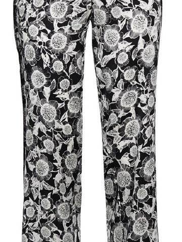 Goldie Black / White Sunflower Pants for wholesale by Ears Of Buddha