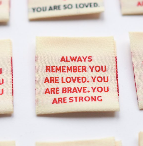 soch and co - Wholesale Craft Sewing Kit - You are loved sew in tags 4