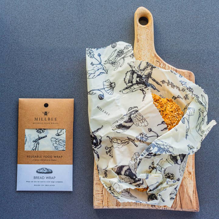 Millbee - Wholesale Food storage wrap/bag - Large Beeswax Bread Wrap5