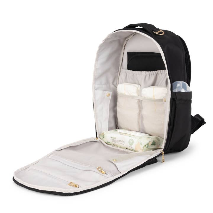 JuJuBe - Wholesale Diaper Bag - Baby - Classic Backpack Black2