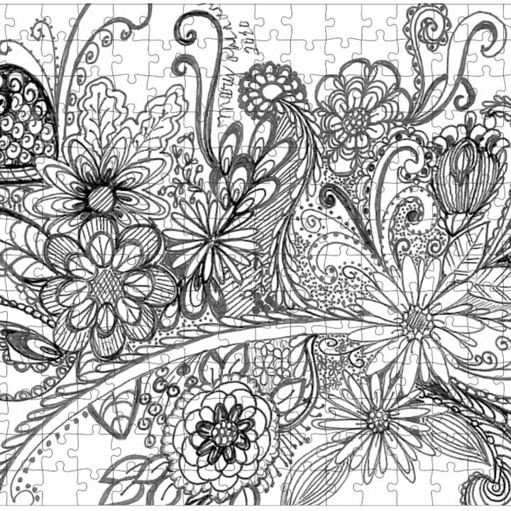 Flurry of Flowers Puzzles for wholesale by Mary O's Imagination
