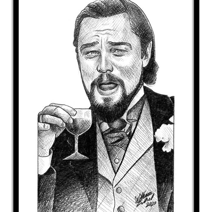 Wall Editions - Wholesale Poster - Art-Poster - Dicaprio Meme - William Erhel