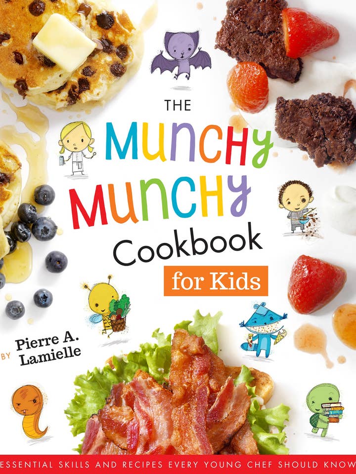 The Munchy Munchy Cookbook for Kids for wholesale by Familius, LLC
