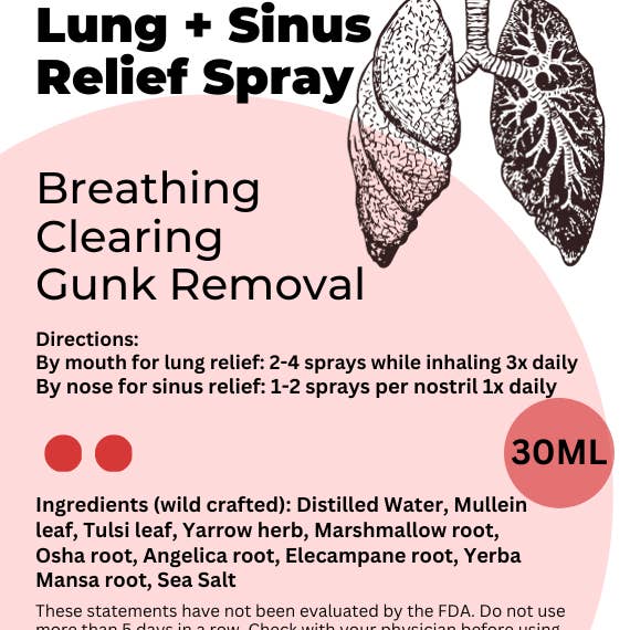 Cleanse Parasites – wholesale Nasal care – Lung Sinus Detox Cleanse - Herbal Spray1