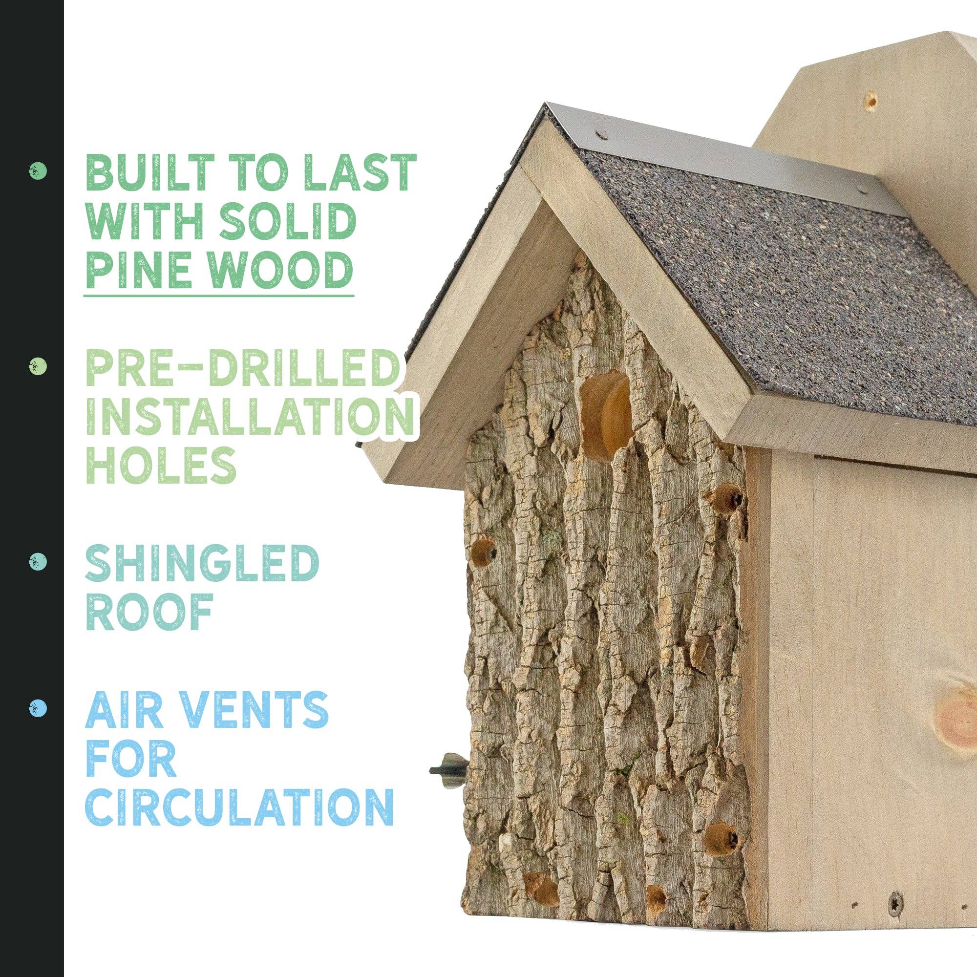 Kurated Korner – Großhandel Vogelhäuser – Onkel Dunkels ultimatives Vogelhaus von Zaunkönig und Chickadee1