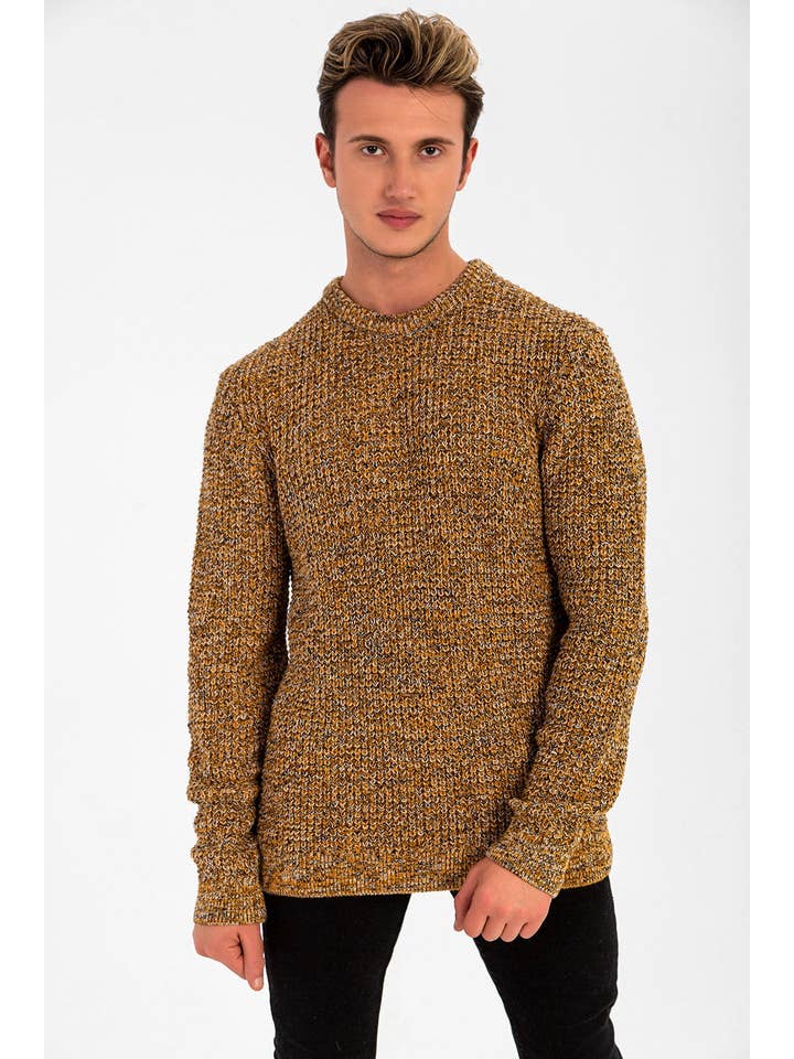 TUEBA TRENDNIT US Inc. – Großhandel Strickpullover – Herren – POPCORN-STRICKPULLOVER FÜR HERREN1