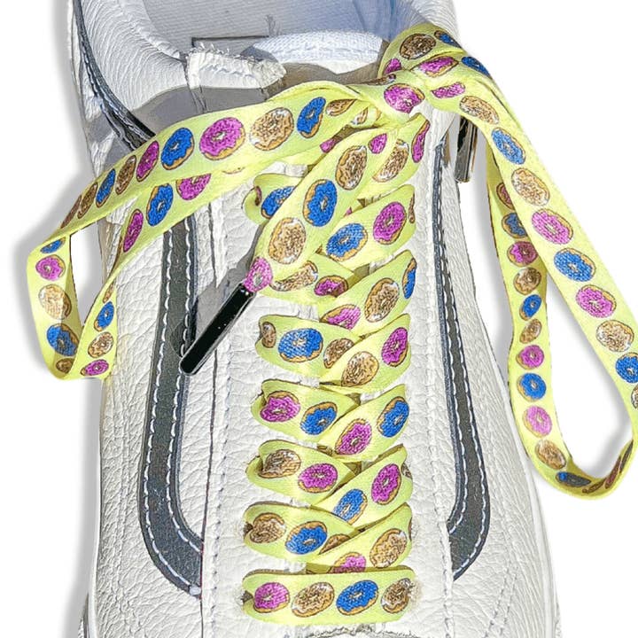 Spiffy Laces - Wholesale Shoelaces - Unisex - Donut Shoelaces FLAT Premium Shoelaces