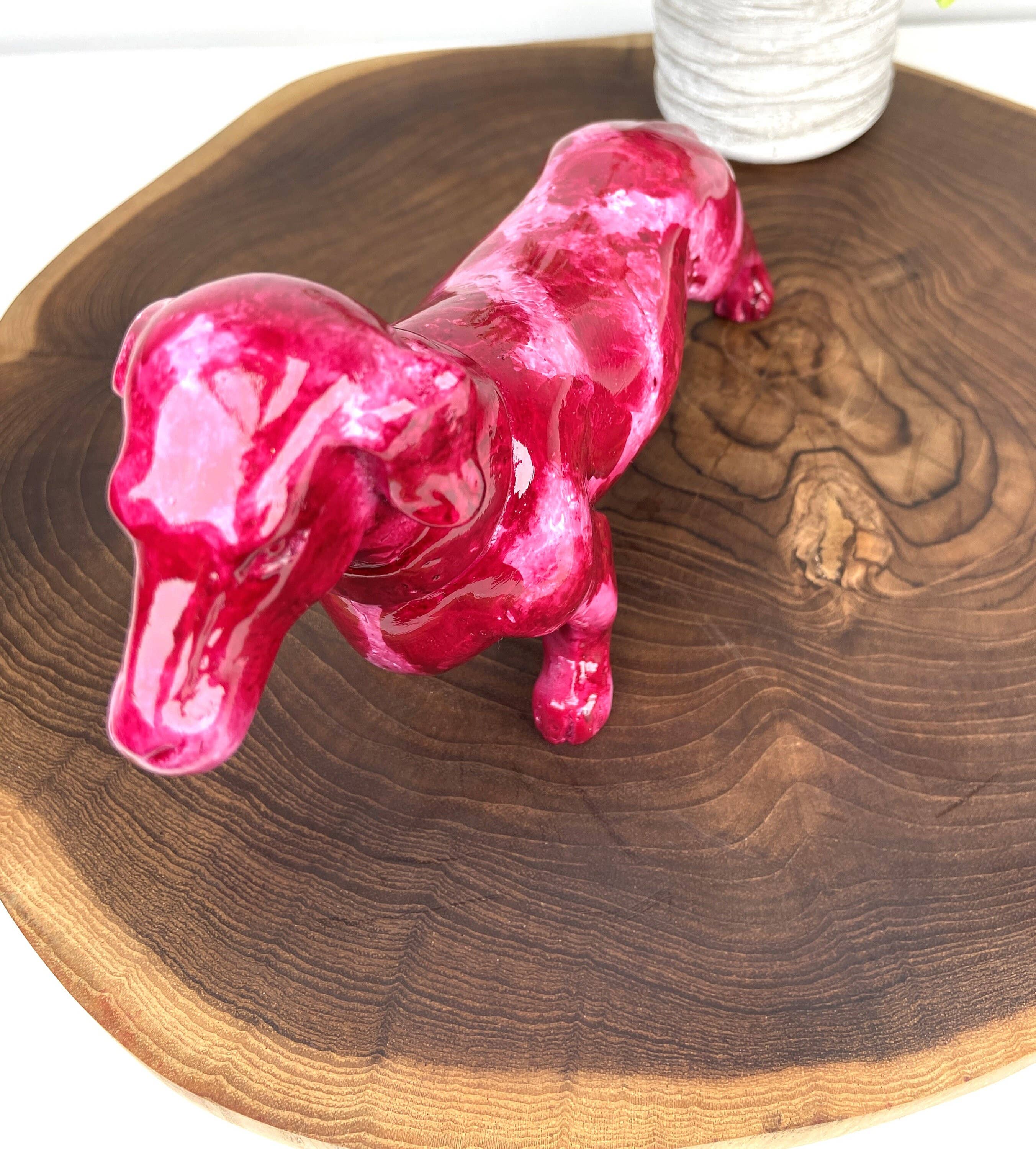 baligood - Wholesale Decorative Figurine - MINI DACHSHUND STATUE, Dog Lover Statue, Dachshund Statue Garden, Doxie Porch8