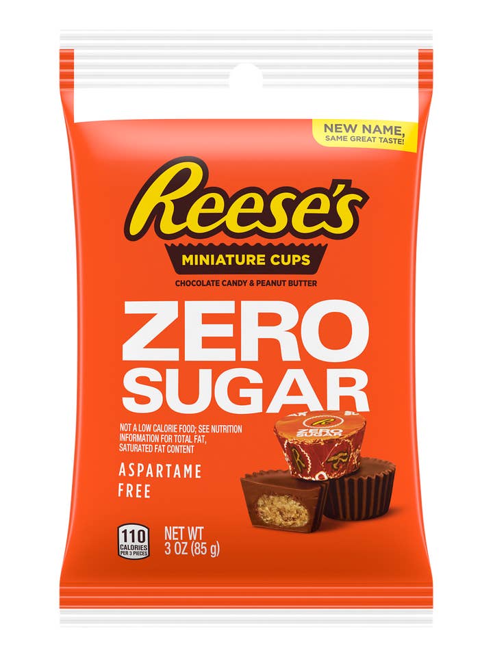 Reese Miniaturas de Manteiga de Amendoim Sem Açúcar 3 oz X 12 por atacado de iSweet.ca