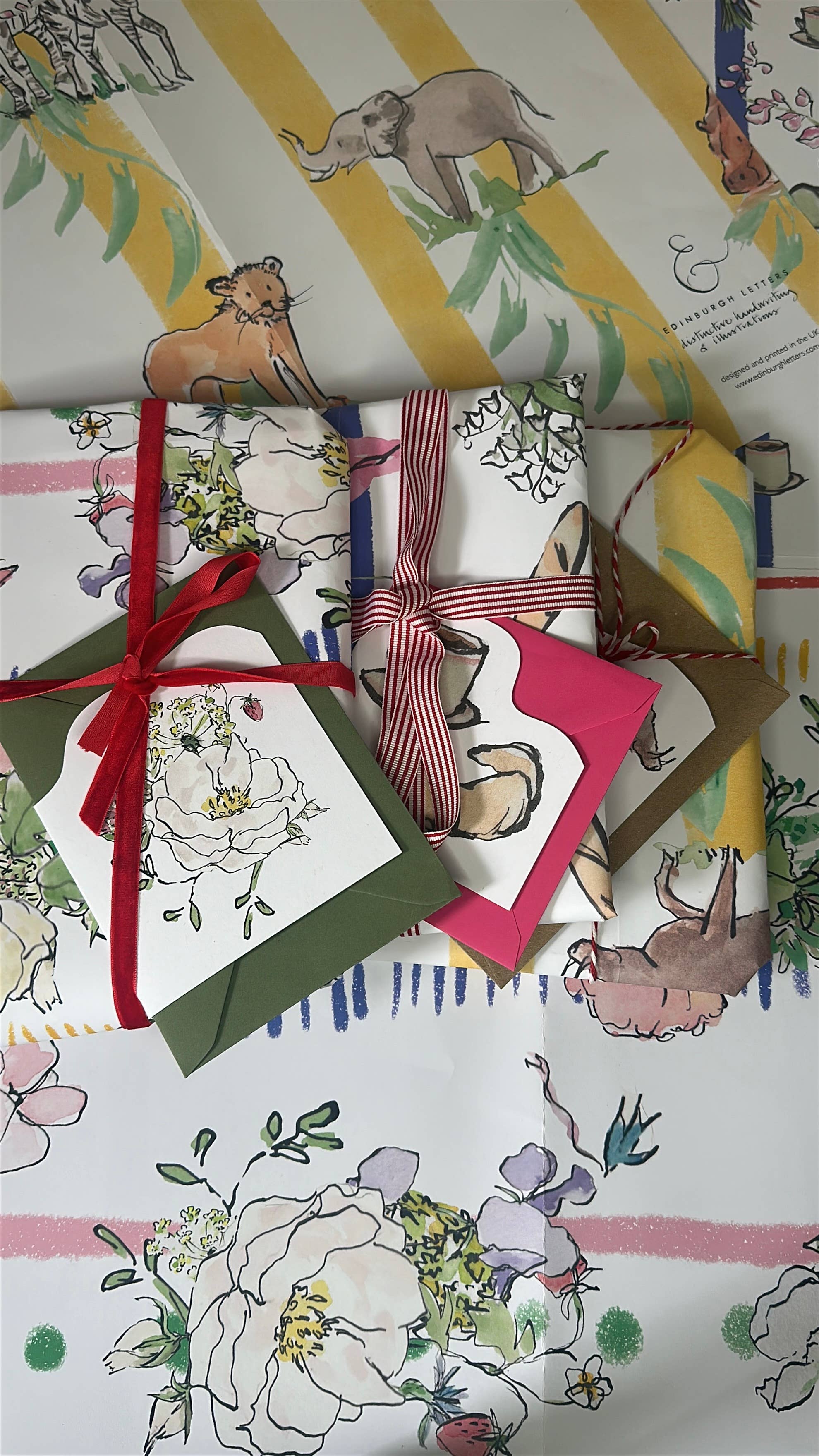 Edinburgh Letters – wholesale Everyday greeting card – "Blossom" - Cut Out Card5