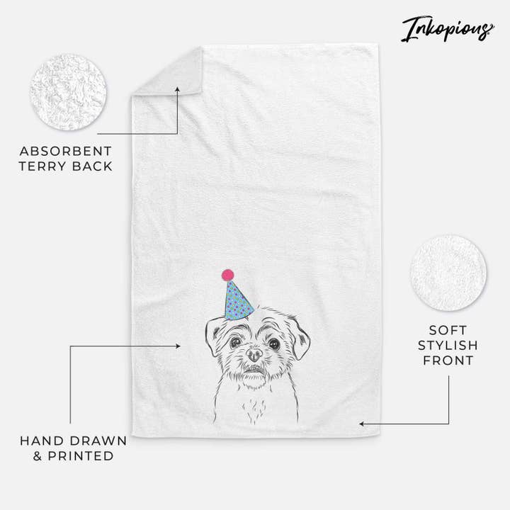 Inkopious - Wholesale Hand Towel - Smash the Shih Tzu Hand Towel20