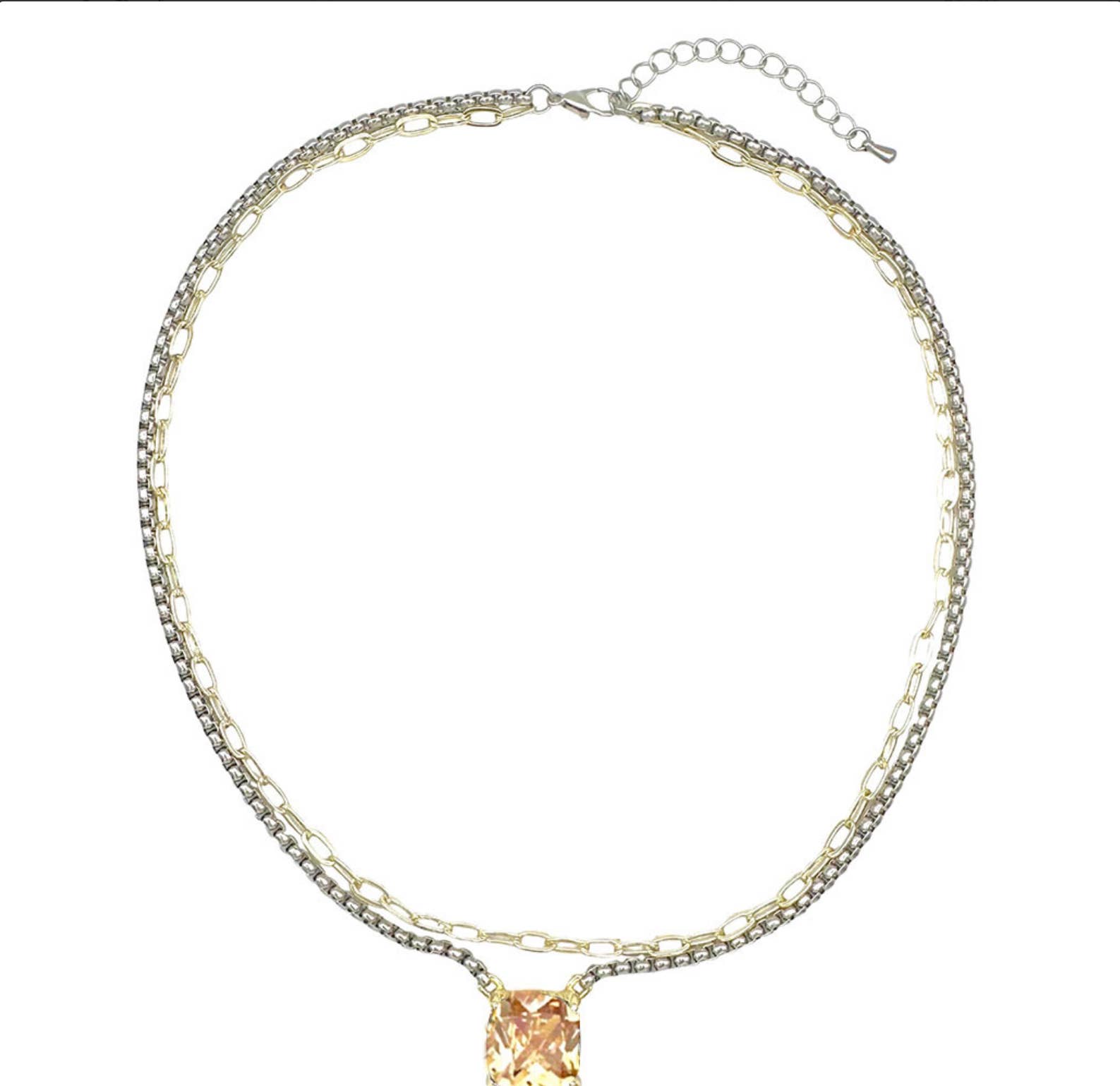 My Best Kept Jewelry - Wholesale Pendant/charm necklace - The Haylee Statement Necklace2