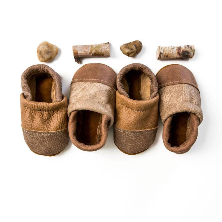 Forår 2024 To-tone Loafer Baby- og småbørnssko for engroshandel hos Starry Knight Design