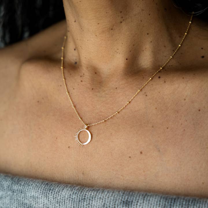 Love Lori Michelle Jewelry - Wholesale Pendant/Charm Necklace - Celeste Sun Moon Necklace1