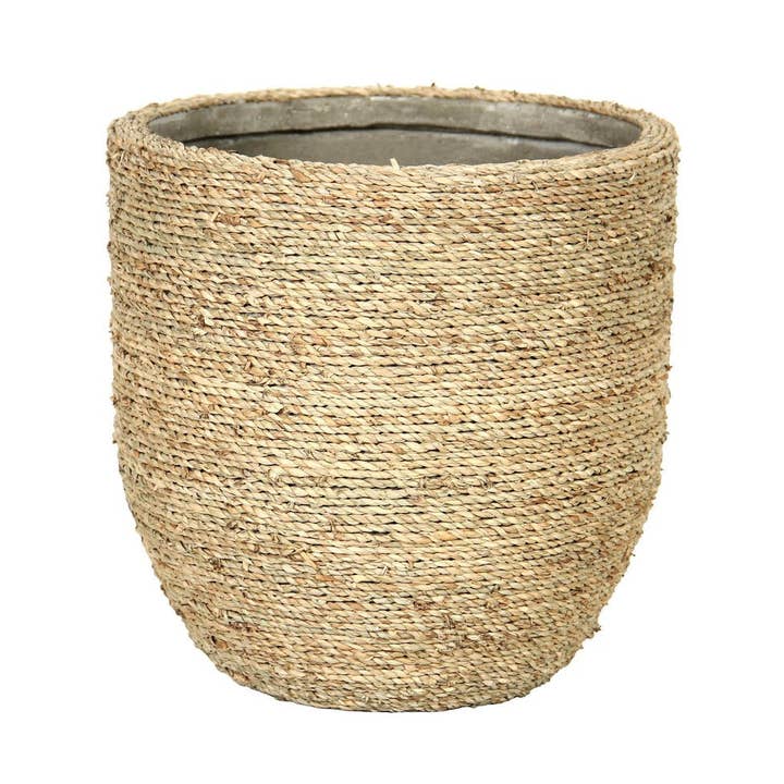 Nature Grass Warp Outdoor Pot for wholesale by LOOMLAN