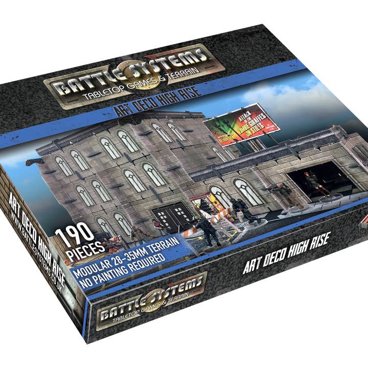 QMDirect - Wholesale Board Game - Battle Systems: Urban Art Deco High-Rise