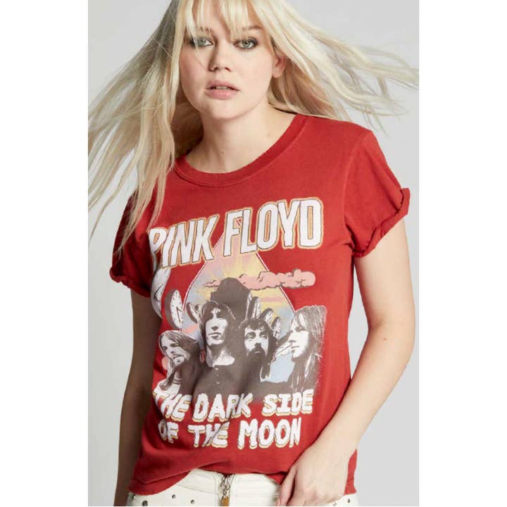 302784 - 930 Pink Floyd the Dark Side SS Graphic Tee for wholesale by Recycled Karma