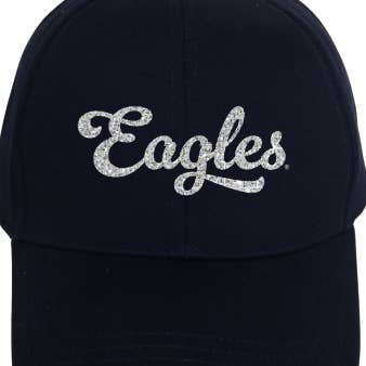 Blue Georgia Southern University Bling Ponyflo Collegiate Hat for wholesale on Faire