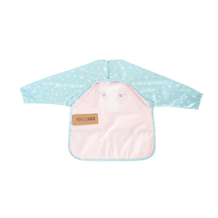 ZOOCCHINI - Wholesale Bib - Baby - Sleeved Bib/Art Smock - Allie the Alicorn1