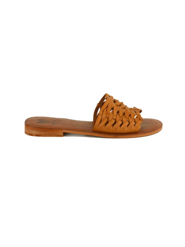 BEAST FASHION - Wholesale Sandals - Women's - ADELINE-02 Woven Strap Slide Sandals