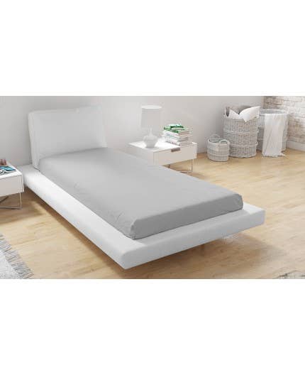 Mani Textile – wholesale Duvet cover – Grey Microfiber Fitted Sheet6