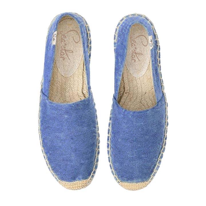 Bayside Essential Espadrille Denim Blue for wholesale by Sea Star