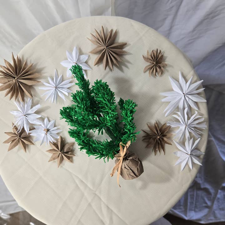 Beautiful Things By Bec – wholesale Confetti – Christmas Star Confetti, Folk Christmas Table Decor4