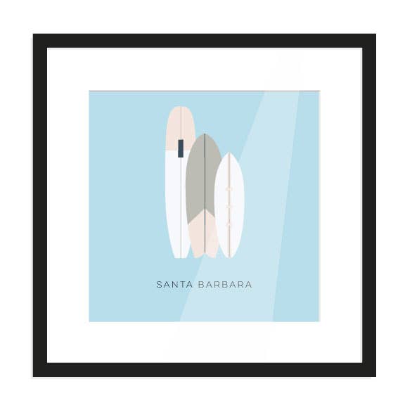 Imprimé Santa Barbara pour la vente par HMF + Design