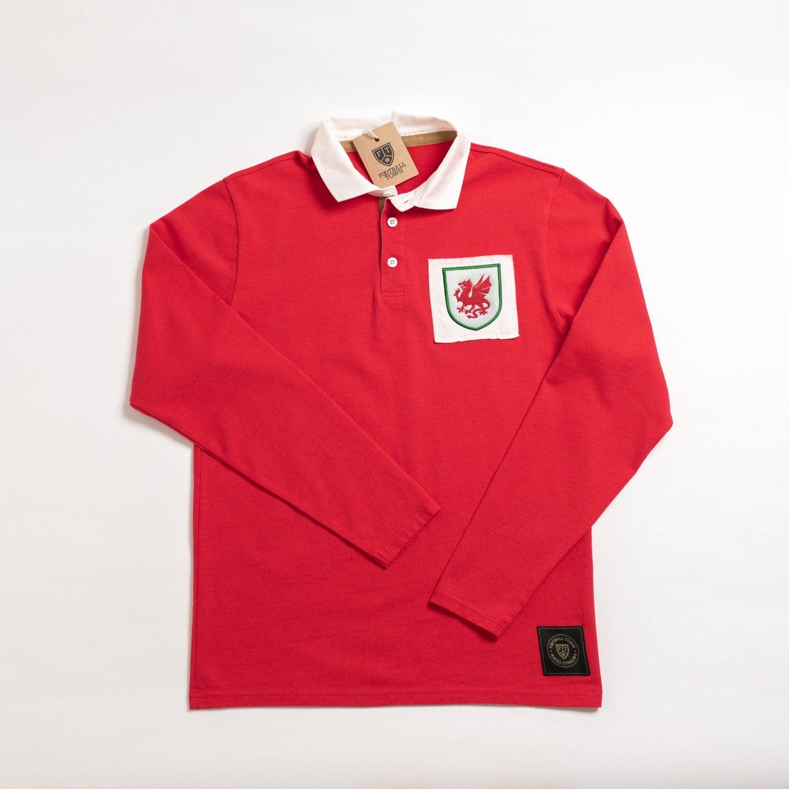 Football Town - Wholesale Polo - Men's - Rugby Dragon Wales1