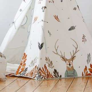 Moi Mili - Wholesale Tent - Kids - "Forest friends" Teepee Tent1
