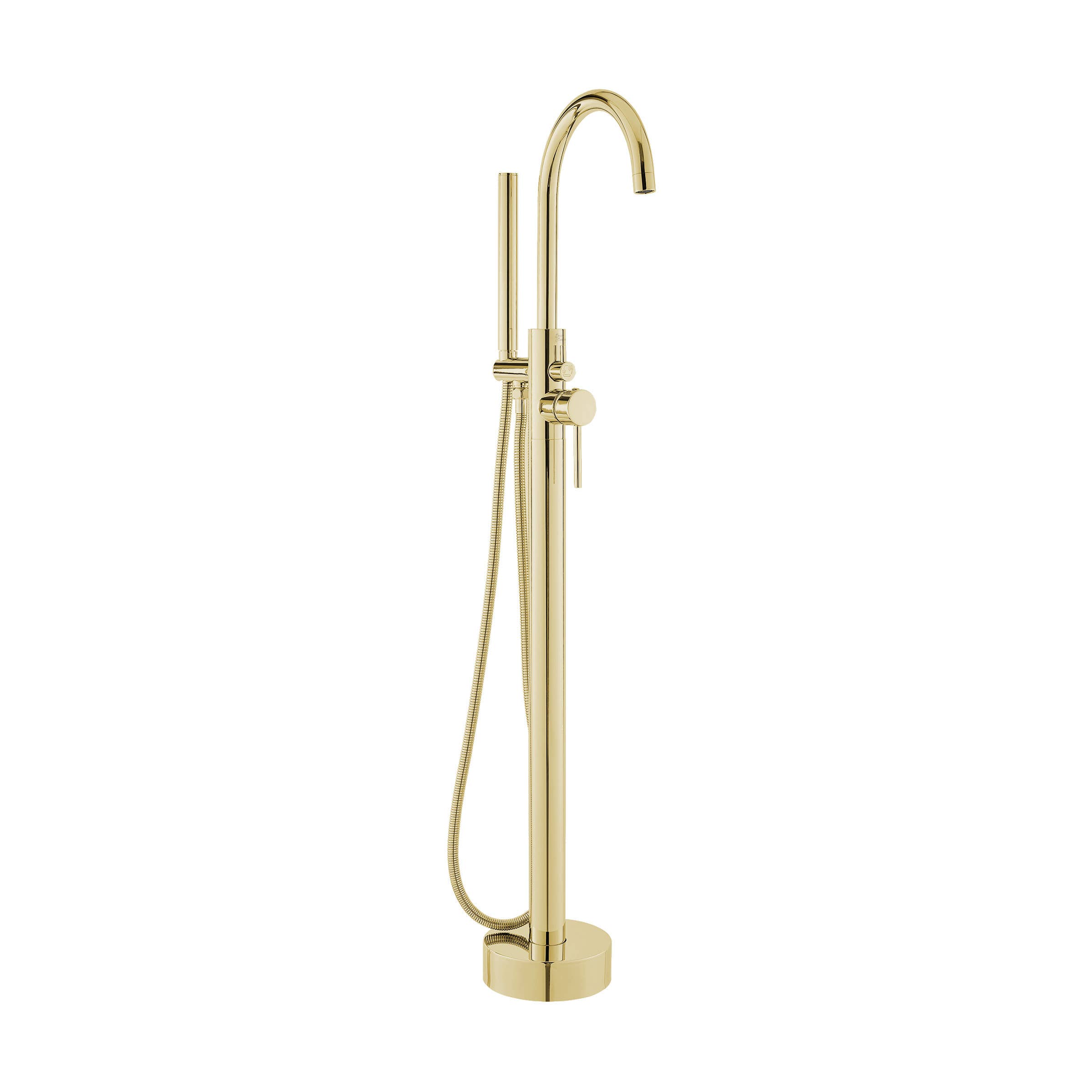 Swiss Madison - Wholesale Bathroom Accessory Set - Ivy Freestanding Bathtub Faucet in Brushed Gold1