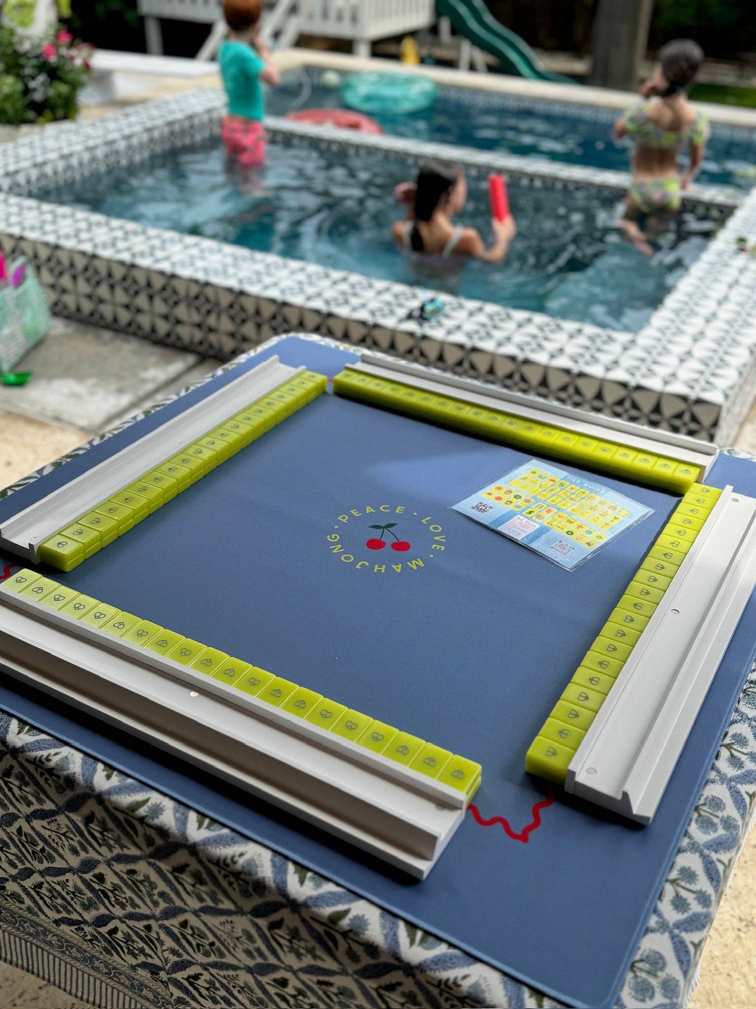 Peace Love Mahjong - Wholesale Board Game - Mahjong Racks & Pushers (Set of 4)25