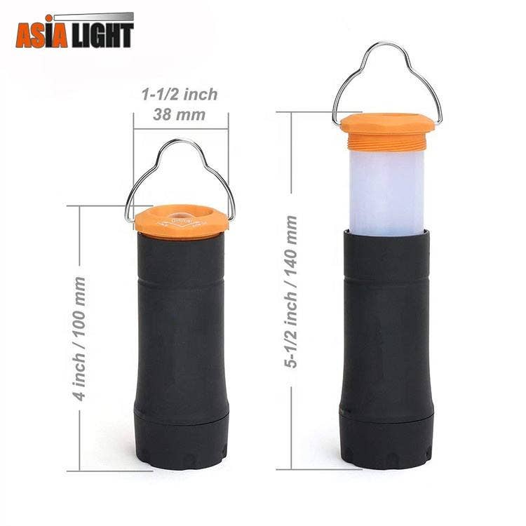 VIGOR - Wholesale Lantern - Portable 2 in 1 LED Telescopic Camping Lantern10