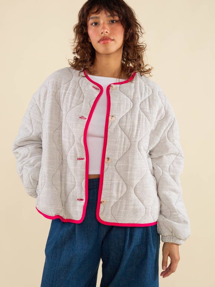 NLT - Wholesale Jacket - Women's - Nubi Boxy Quilted Jacket1