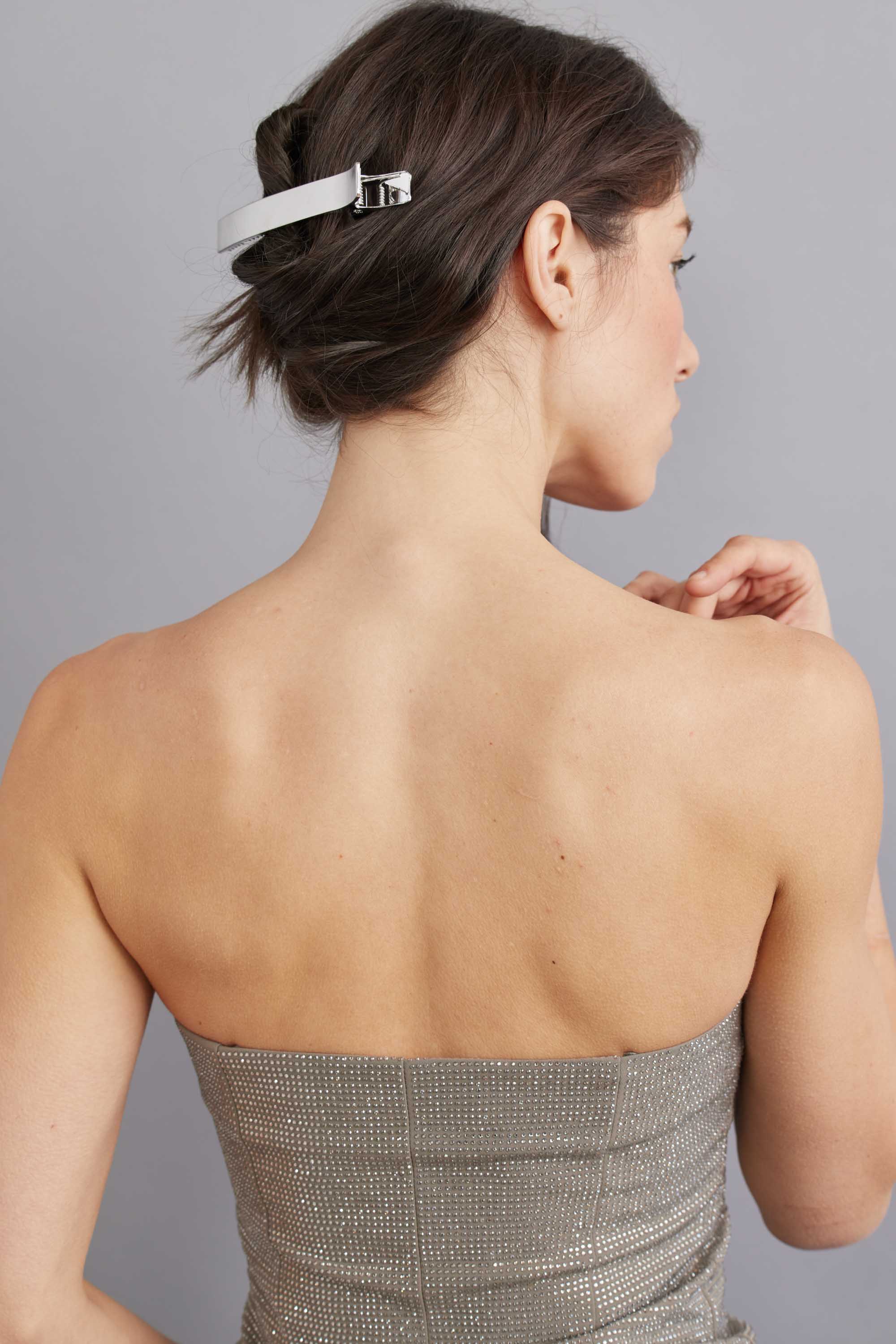 Tiepology - Wholesale Hair Clip - Women's - Large Glossy Coated Metal Hair Clip2