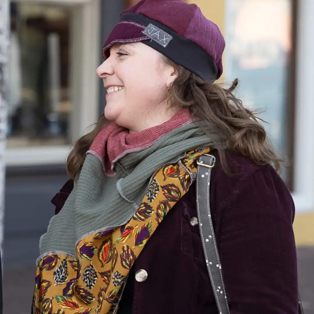 Jax Upcycled – Gorro - Unissexo por atacado – Escolha o Boné Newsboy de Camisola Reciclada Color Way25