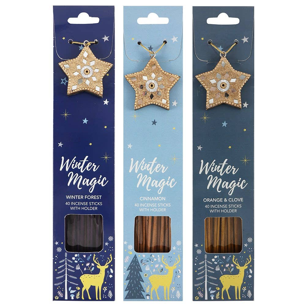 Pacific Trading - Wholesale Incense - Winter Magic Incense Sticks Display Set2